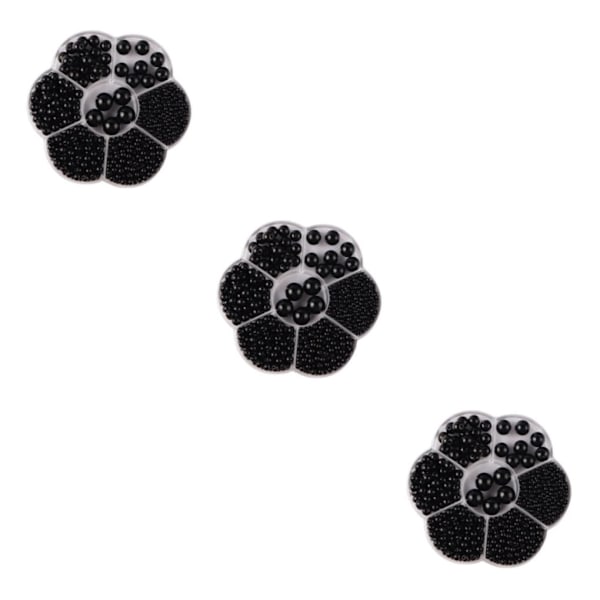 1/2/3/5 1150 stycken DIY-pärlor til smykkefremstilling, sort black 3PCS