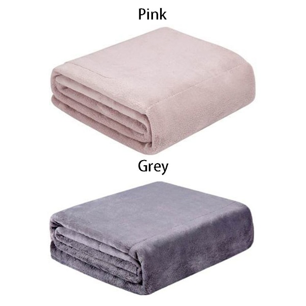 Sähköinen lämmittävä heittopeitto ROSA pink