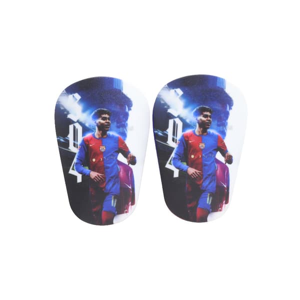 Mini Soccer Shin Guards – Thick Football Guards Protective Gear*White*9.5*6cm White White-FA- White 9.5*6cm