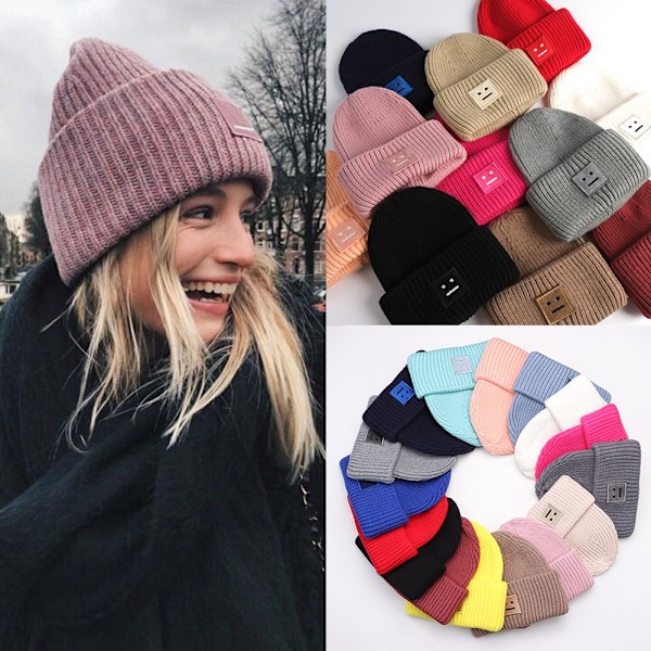 Mössa Hatt Vinterhatt SVART black