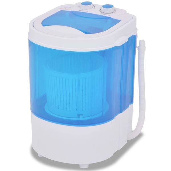 vidaXL Minivaskemaskine med enkel tromle 2,6 kg multicolor 5620