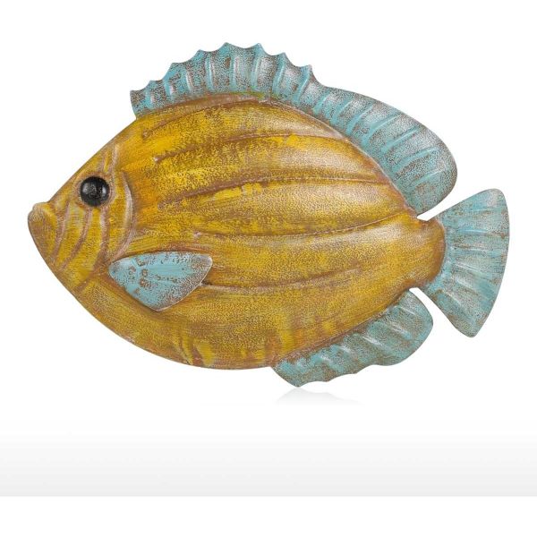 Murals Fisk Dekoration Typ5 Järn Väggdekor Kreativ Prydnad