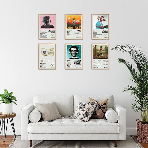 Tyler Poster Folklore Album Reputation Poster Musiikkialbumi Tyler The Creator Tarvikkeet Poster Huoneelle Esteettinen Canvas Seinätaide Makuuhuoneen Sisustus