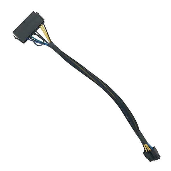 Uusi 24-nastainen naaras-10-nastainen urosadapterikaapeli Atx Lenovo emolevyille 20cm