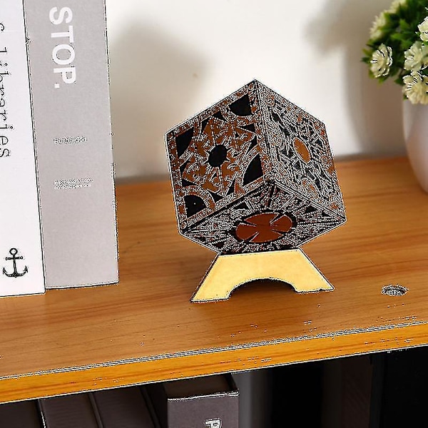 Fungerende Lemarchands Lament Konfigurasjonslås Puslespillboks Fra Hellraiser Dekor
