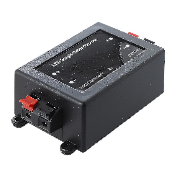 12V Yksittäinen LED-himmennin + RF-kaukosäädin