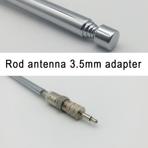 FM-RADIOANTENNI 76cm Adapteri Kotiradiolle Stereo UK-vastaanottimelle