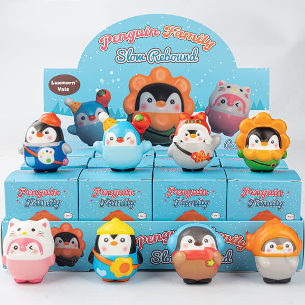 Squishy Food Blind Box Set 12-pack Långsamt stigande stresslindrande leksak Samlarfigur för barn Style 16