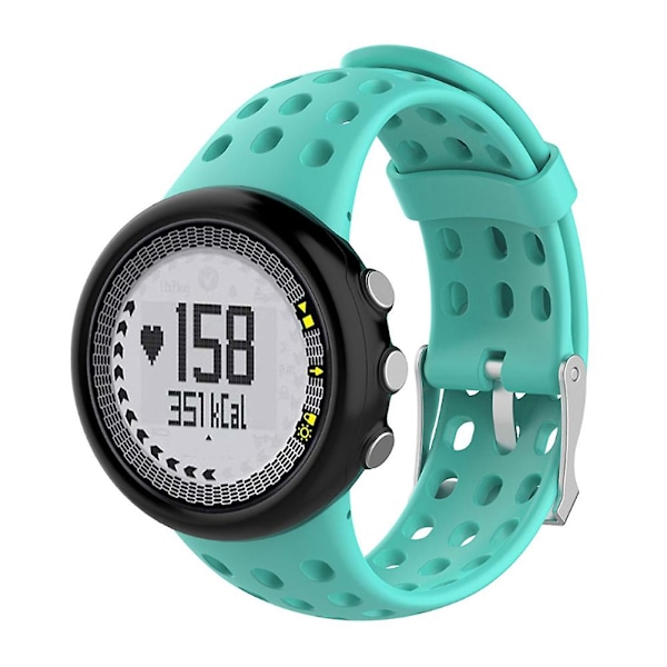 Silikoniranneke Suunto M1 M2 M4 M5 -sarjan kuntokelloon Black
