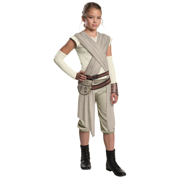 Star Wars Force Awakening Ray Girl COSPLAY kostym L