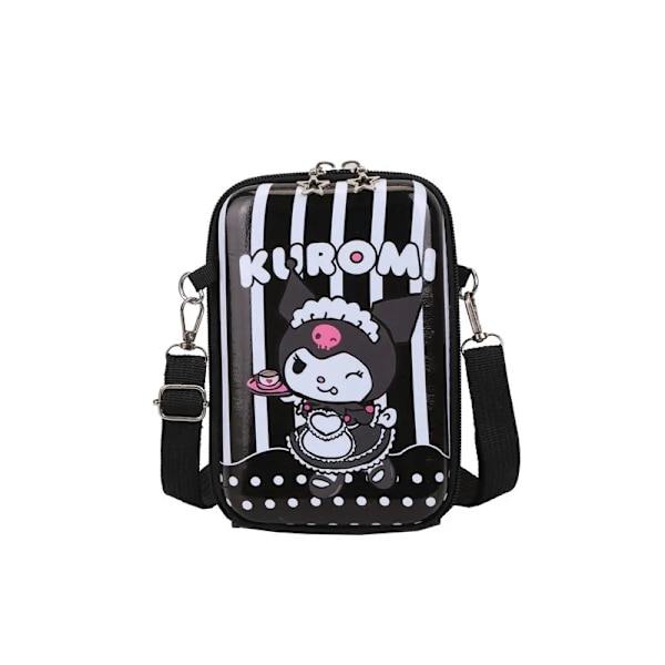 Sanrio kuromi Messenger-väska för kvinnor Anime Hardshell-väska 5