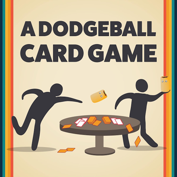 Kasta Kasta Burrito fra Exploding Kittens - Et Dodgeball-kortspil