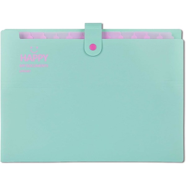 Expandable Portable File Folder, A4 Document Folder, A4 Folded