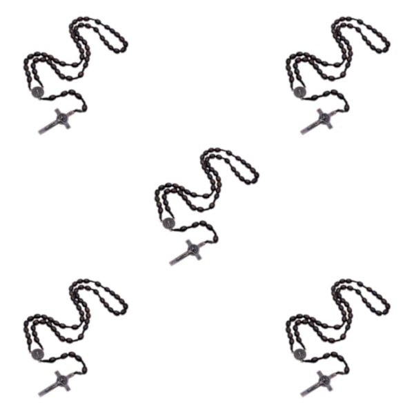 1/2/3/5 Puupallot Ristiriipus Miesten Naisten Korut 5Set