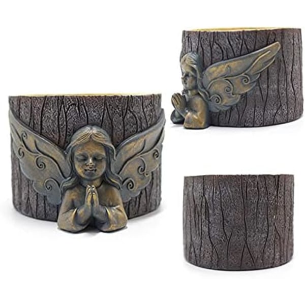 2 kpl hartsiruukkua mehikasveille - Bonsai-Little Angel