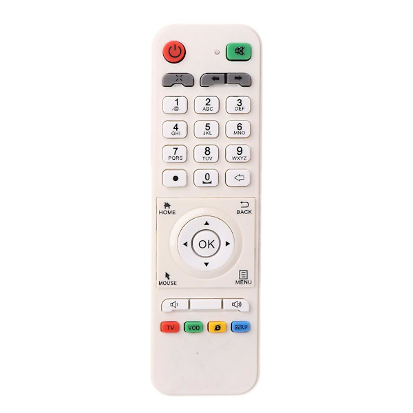 Fjärrkontroll för Great Bee Iptv Arabic Box reservdel vit