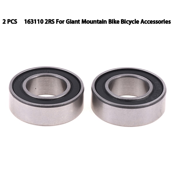 2 stk. Cykel Kranksaksellager Kugleleje 163110 2RS Til Giant Mountain-FA3-