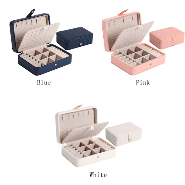 Øreringesmykker Kasse ROSA pink