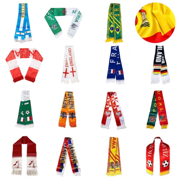 Fotballskjerf for fotballfans - Nederland 1 stk