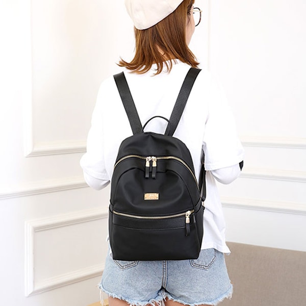 Casual Shoulders Ryggsäck 2PCS Reseryggsäck College skolväska för kvinnor tjej K