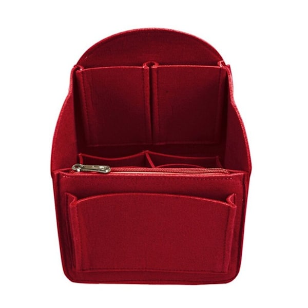 Innvendig veske Filtveske RØD LITEN liten rød red Small-Small