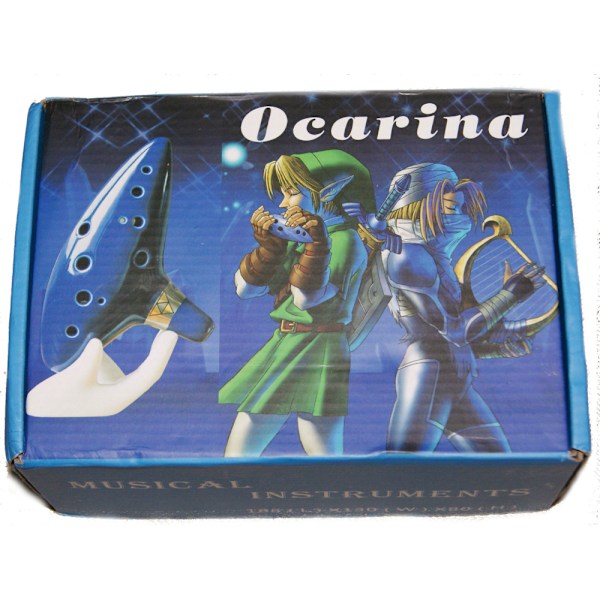 Ocarina, Okarina. Legend of Zelda, 12 reikää