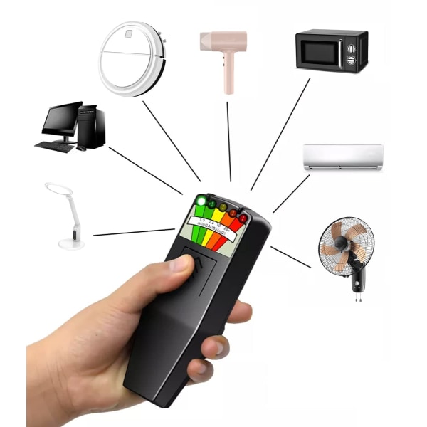 LED EMF magnetfält spökjakt detektor elektromagnetisk utrustning
