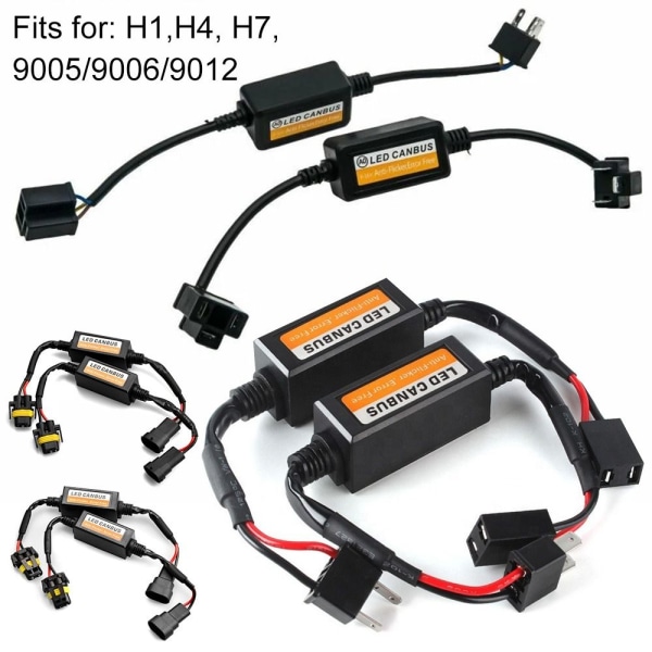 1PC Automotive LED Decoder LED Canbus Decoder H7 H7