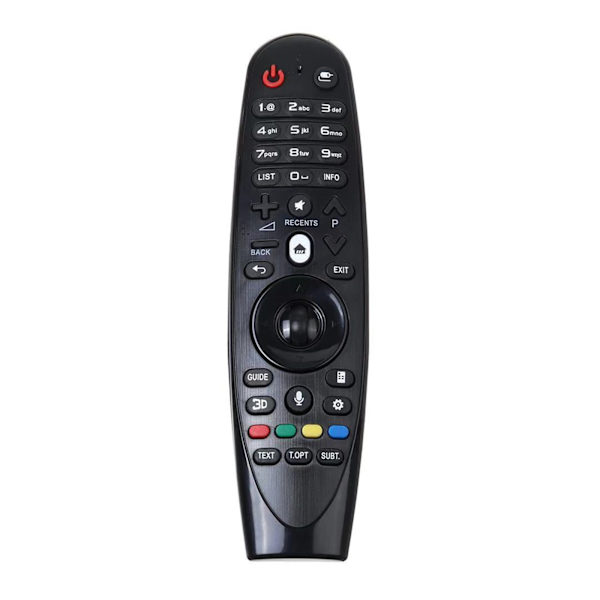 Fjernbetjening med infrarød version til LG TV-tilbehør sort black