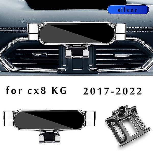 Biltelefonholder for Mazda Cx5 Cx 5 Kf Cx 8 Kg 2017 2022 2022 Feste Gps Stativ Roterbart Støtte Mobil 2017-2022 CX84