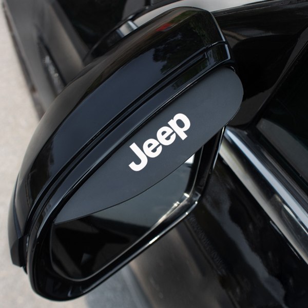 Bilbackspeil regnsikkert regnbryn invertert backspeilreflektor backspeil regnskydd regnskydd jeep