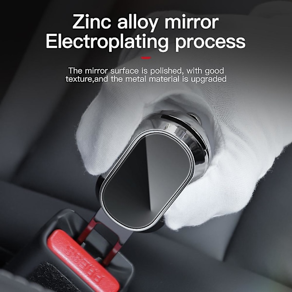 YZ for Tesla Model 3 Model Y Model X Model S Biltilbehør for sikkerhetsbelteforlenger Grey