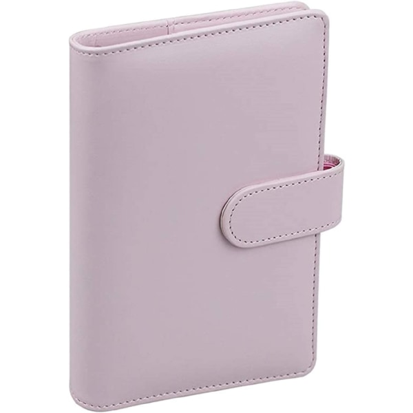 A6 PU Leather Notebook 6 Round Ring Binder Cover, for A6 Filler