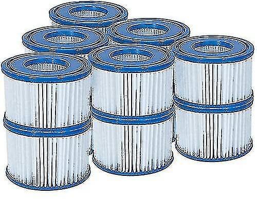 Lay-Z-Spa filterpatron För alla Lay-Z-Spa-modeller - 6 x dubbelpack (12 filter)-FA-