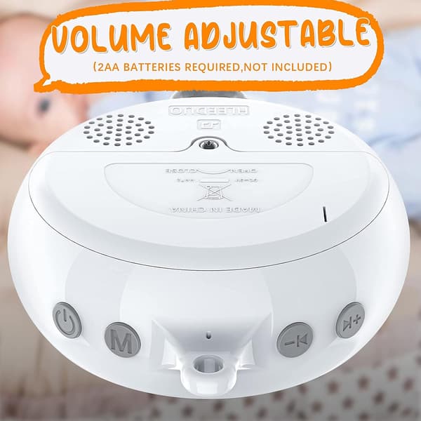Crib Mobile Motor, Baby Music Box Spinner with 3 Modes (Spin & Music, Spin Only, Music Only), Volume Control, 35 Lullabies-FA-