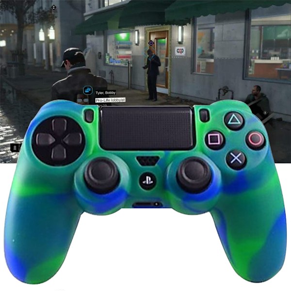 PS4-controller Skin Grip Cover Case Set Protective Soft