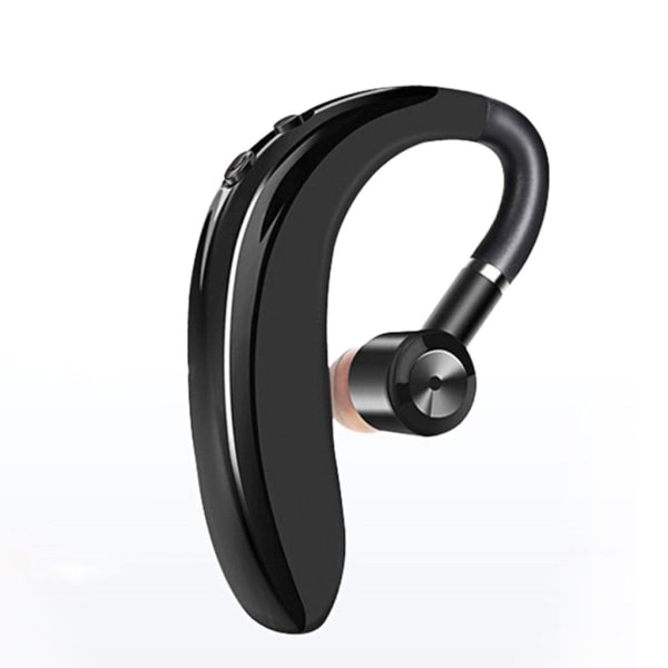 S109 Trådlös Bluetooth Single Earhook Business Long Standby Driver-hörlurar Svart svart