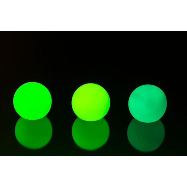 3-pack - Självlysande Klämbollar / Stressbollar - 4 cm multicolor 58