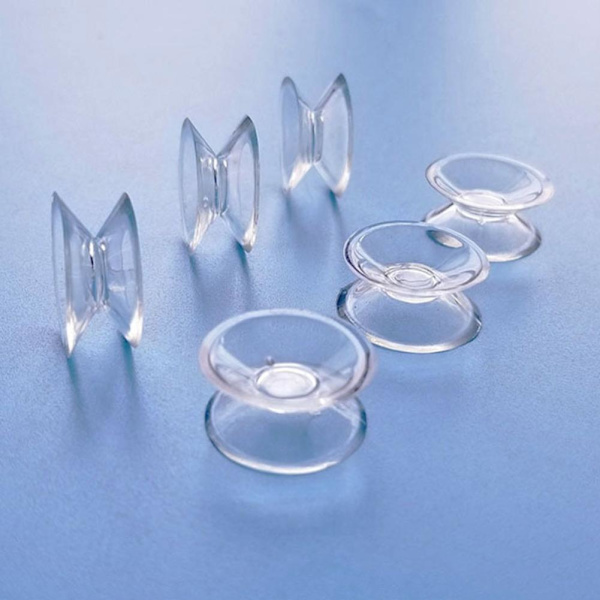 Dubbelsidiga sugkoppar i klar plastgummi, 20, 30, 35, 50 mm TransparentC 35mm 100pcs