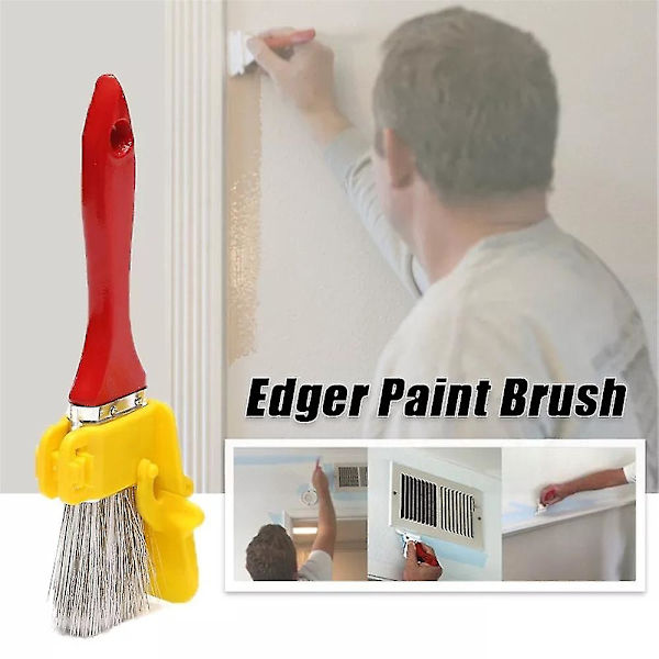 Variety Vinkelfärg Kantverktyg Handhållen Paint Roller Brush Kit Inomhus Utomhus För Väggtak