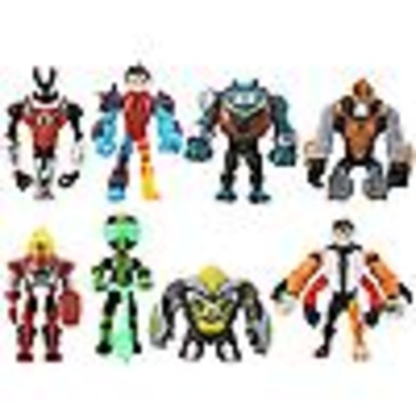 11 st/set leksakssamling presentdocka modelldekoration ben 10 leksaker beskyddare av jorden actionfigurer
