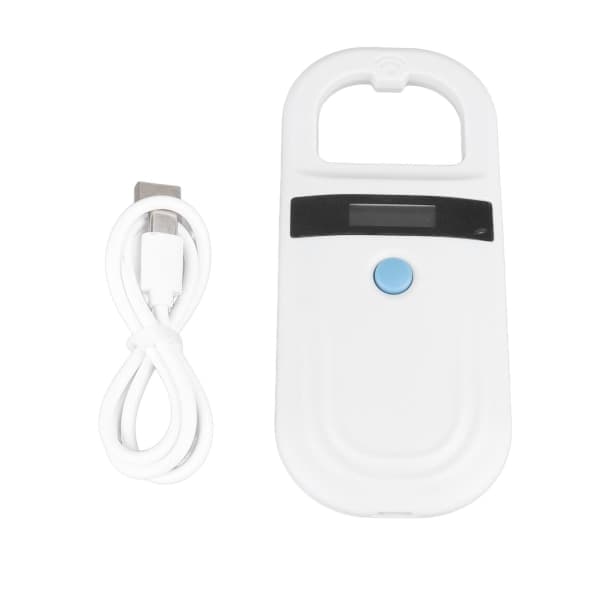 Pet Microchip Scanner Hund Hest Kat Gris ID Chip Tag Reader Høj Lysstyrke Display Identifikator 3.7V-FA13-