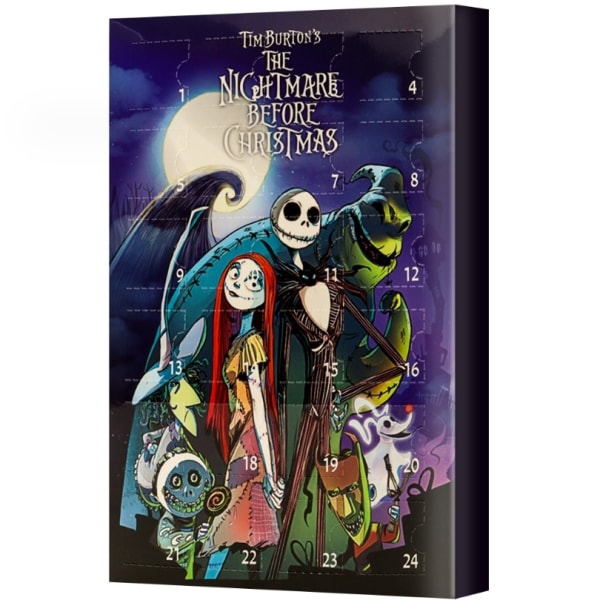 Halloween adventskalender med overraskelseslegetøj, nedtælling til Halloween A-New Model