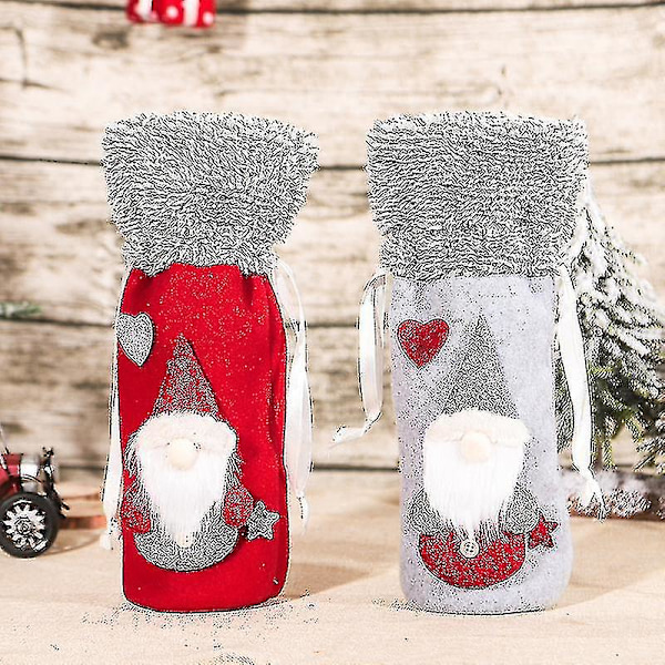 Flaskebeskyttelse Med Snøre Rative Svenska Bottle Toppers R Til Jul Rat 2stk+