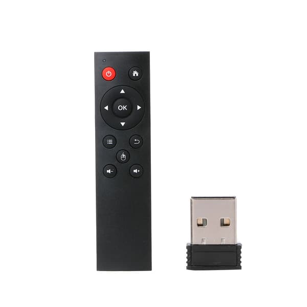 2,4G Air Mouse fjernbetjening med USB-modtager til Smart Android TV Box Computer PC Laptop Understøtter Linux-system-FA-