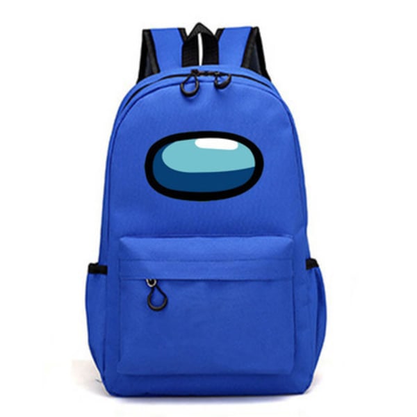 Among Us Ryggsekker for studenter - Rom, varulv, drapsspill BLUE
