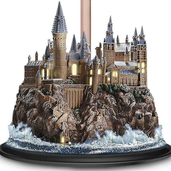 The Bradford Exchange Harry Potter Hogwarts Slot Belysende Skulptur Bordlampe
