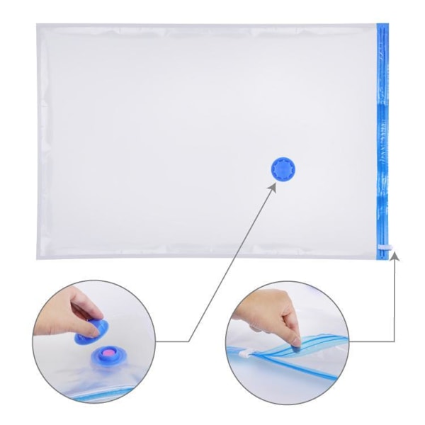 Vakuumpåsar för smart förvaring 185 Large, 2-pack