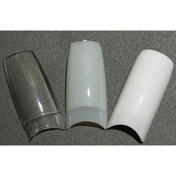 500st nageltippar tippar lösnaglar akryl nageltips transparent