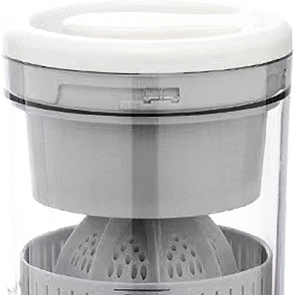 Automatisk elektrisk minijuicer, hvit